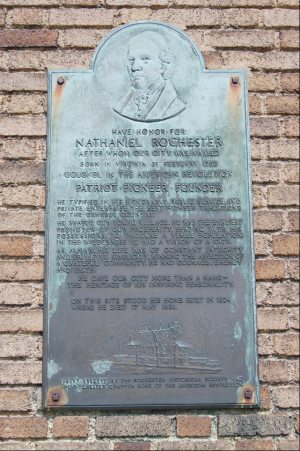 Nathaniel Rochester Plaque