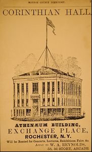 Drawing of the exterior of the Athenaeum Building