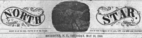 Image of the first North Star masthead