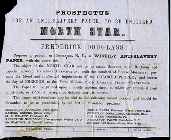 Prospectus announcing the North Star will be published in Rochester