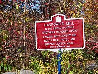 Picture of the Hanford's Mill Marker