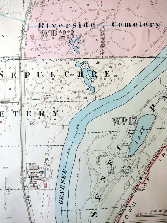1935 Map of Seneca Park