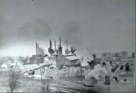 Blast furnace ca 1918