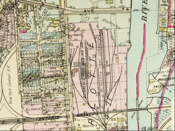 1926 Plat Map - Blast furnace