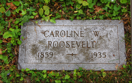 Caroline W Roosevelt Gravestone