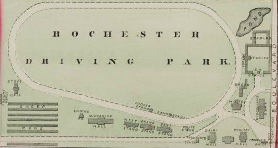1875 Plat Map of Driving Park
