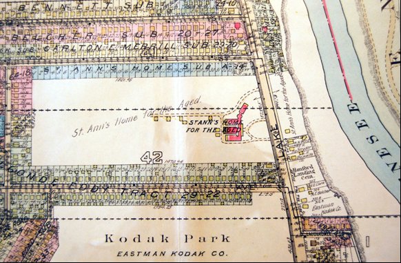 Map of St. Ann's property