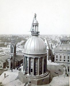 Statue of Justice, Second Courthouse 1894
