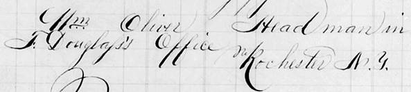 Penmanship sample