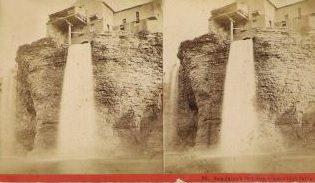Image of falls and sawmill