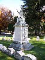 Picture of the Barry family cemetary plot