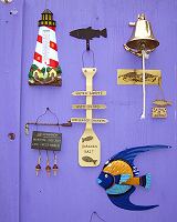 Close-up picture showing one of the shed details