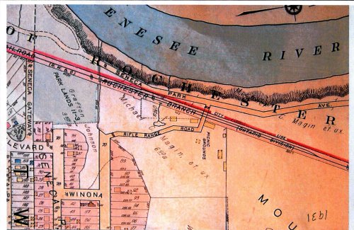1931 Map of Rifle Range