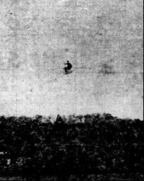 Picture of wire walker from a distance
